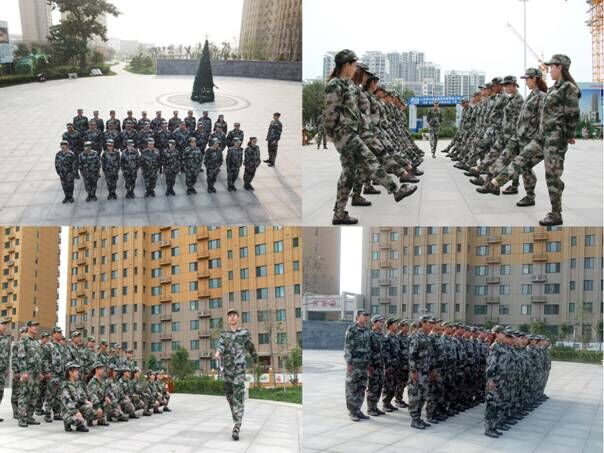 集團開展青年職工軍訓(xùn)